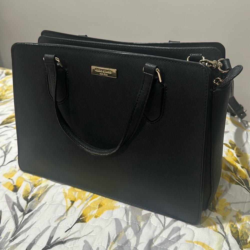 Kate Spade black crosshody purse
